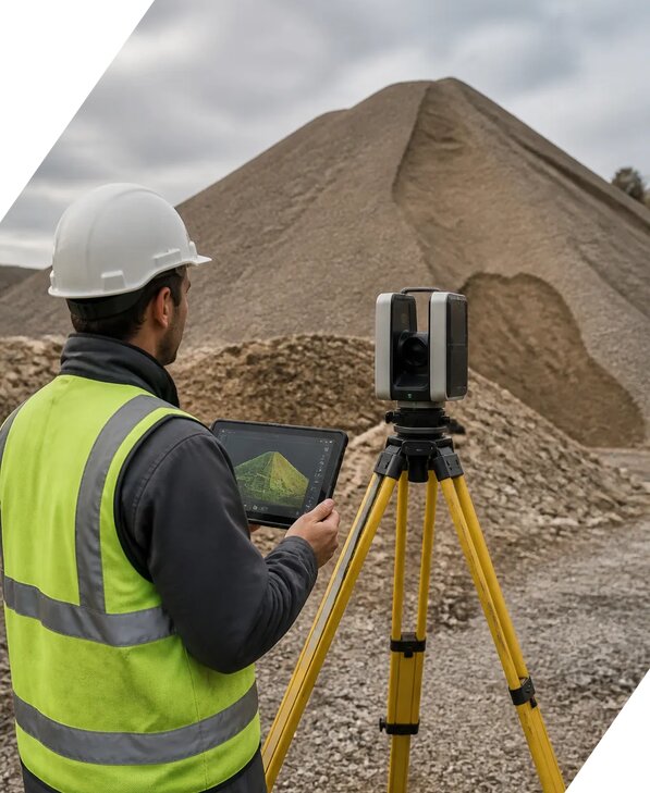 Лазерное 3D сканирование насыпей в Ступине от 15591 р. | ЭкспертизаРоссия